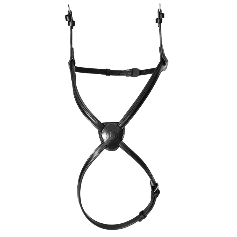 Henry James Figure 8 Grackle Noseband - Black